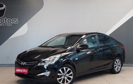 Hyundai Solaris II рестайлинг, 2014 год, 1 070 000 рублей, 1 фотография