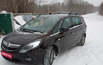 Opel Zafira C рестайлинг, 2012 год, 1 250 000 рублей, 1 фотография