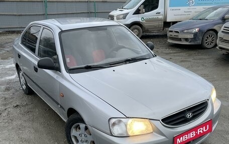 Hyundai Accent II, 2004 год, 375 000 рублей, 1 фотография
