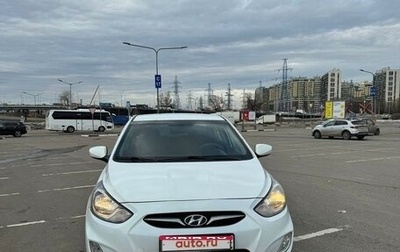 Hyundai Solaris II рестайлинг, 2012 год, 820 000 рублей, 1 фотография