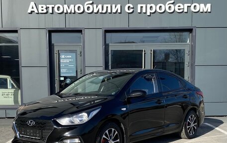 Hyundai Solaris II рестайлинг, 2017 год, 1 044 000 рублей, 1 фотография