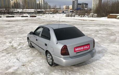 Hyundai Accent II, 2005 год, 435 000 рублей, 3 фотография
