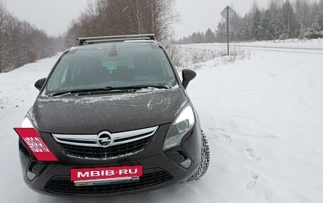 Opel Zafira C рестайлинг, 2012 год, 1 250 000 рублей, 2 фотография