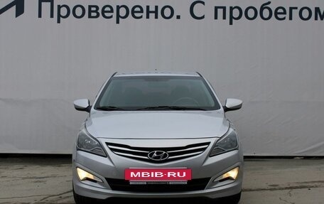 Hyundai Solaris II рестайлинг, 2014 год, 1 167 000 рублей, 2 фотография