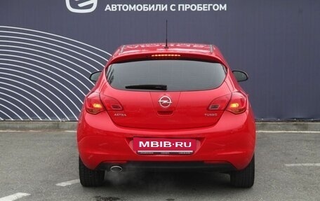 Opel Astra J, 2011 год, 760 000 рублей, 4 фотография