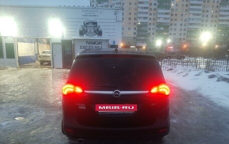 Opel Zafira C рестайлинг, 2012 год, 1 200 000 рублей, 3 фотография
