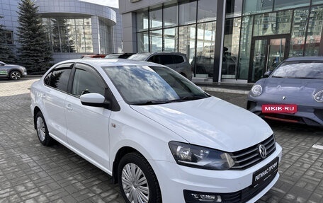 Volkswagen Polo VI (EU Market), 2016 год, 1 143 000 рублей, 3 фотография