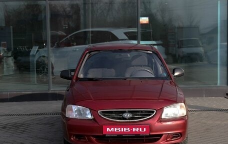 Hyundai Accent II, 2004 год, 485 000 рублей, 3 фотография