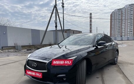 Infiniti Q50 I рестайлинг, 2017 год, 2 400 000 рублей, 2 фотография