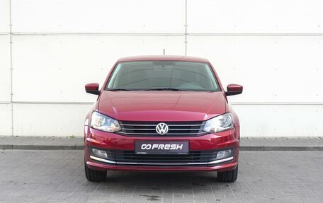 Volkswagen Polo VI (EU Market), 2015 год, 1 220 000 рублей, 3 фотография