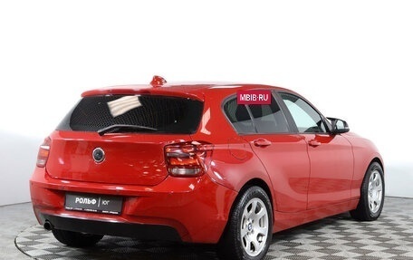 BMW 1 серия, 2012 год, 1 060 000 рублей, 5 фотография