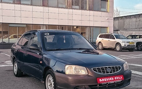 Hyundai Accent II, 2007 год, 393 200 рублей, 2 фотография