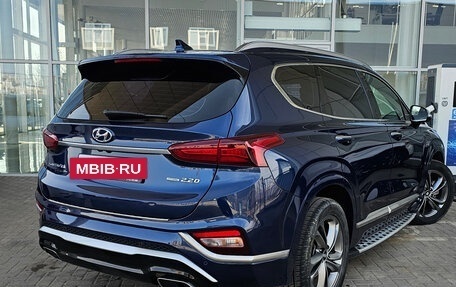 Hyundai Santa Fe IV, 2018 год, 3 790 000 рублей, 2 фотография