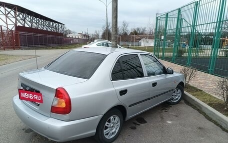 Hyundai Accent II, 2007 год, 468 000 рублей, 10 фотография