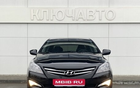 Hyundai Solaris II рестайлинг, 2014 год, 1 080 000 рублей, 2 фотография