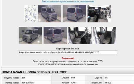 Honda N-VAN, 2018 год, 977 777 рублей, 6 фотография