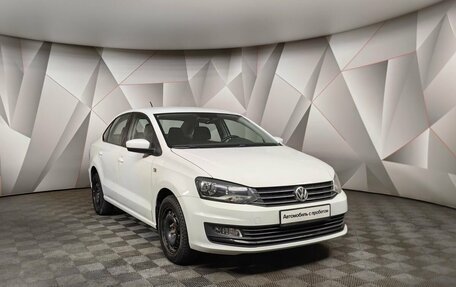 Volkswagen Polo VI (EU Market), 2017 год, 1 249 700 рублей, 3 фотография