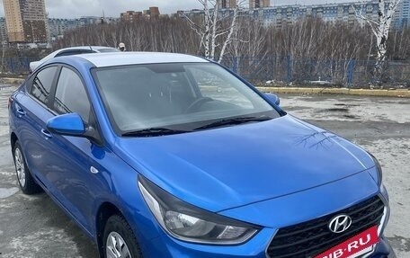 Hyundai Solaris II рестайлинг, 2019 год, 1 390 000 рублей, 5 фотография