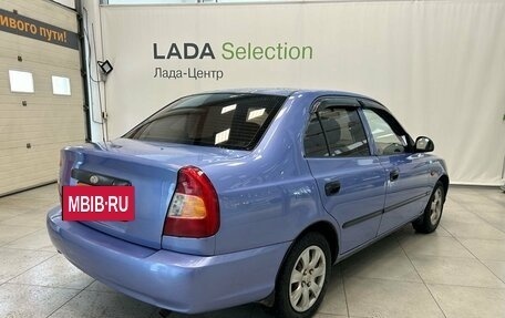 Hyundai Accent II, 2003 год, 389 000 рублей, 3 фотография
