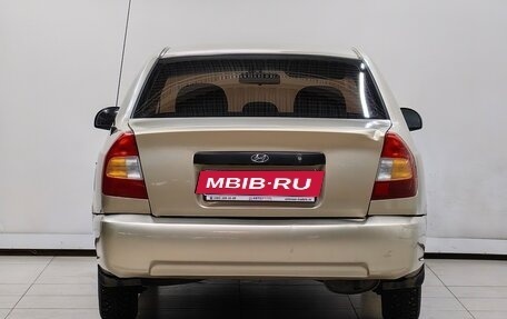 Hyundai Accent II, 2004 год, 375 000 рублей, 4 фотография