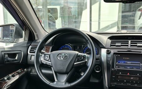 Toyota Camry, 2016 год, 2 190 000 рублей, 12 фотография
