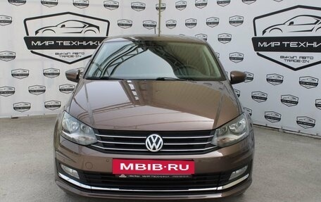 Volkswagen Polo VI (EU Market), 2016 год, 1 290 000 рублей, 2 фотография