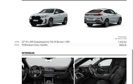 BMW X6, 2023 год, 14 250 000 рублей, 24 фотография