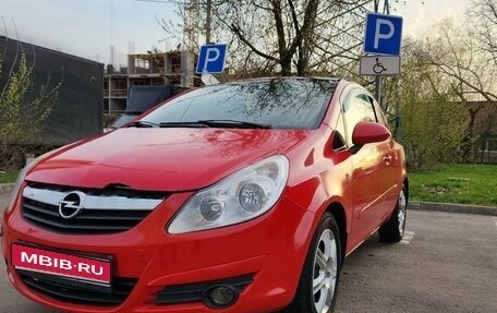 Opel Corsa D, 2007 год, 375 000 рублей, 1 фотография