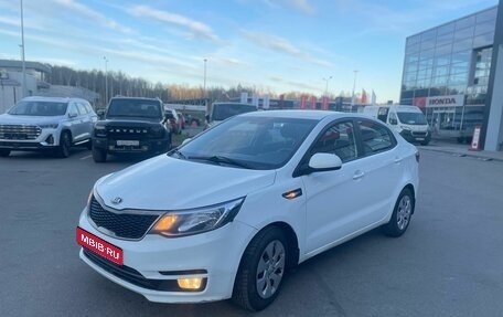 KIA Rio III рестайлинг, 2016 год, 950 000 рублей, 1 фотография