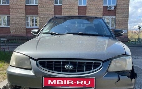 Hyundai Accent II, 2003 год, 260 000 рублей, 1 фотография