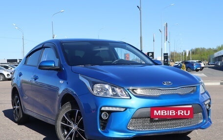 KIA Rio IV, 2017 год, 1 370 000 рублей, 2 фотография