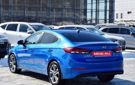 Hyundai Elantra VI рестайлинг, 2017 год, 1 597 000 рублей, 4 фотография