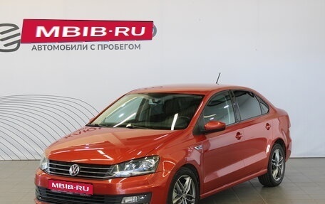 Volkswagen Polo VI (EU Market), 2016 год, 1 196 000 рублей, 1 фотография