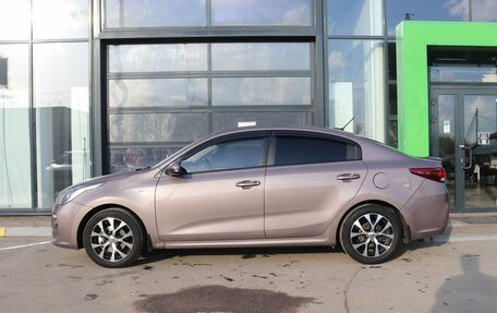 KIA Rio IV, 2018 год, 1 259 000 рублей, 2 фотография