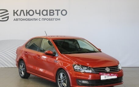 Volkswagen Polo VI (EU Market), 2016 год, 1 196 000 рублей, 3 фотография