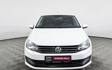 Volkswagen Polo VI (EU Market), 2016 год, 1 065 000 рублей, 2 фотография