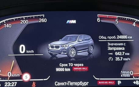 BMW X3, 2020 год, 6 350 000 рублей, 34 фотография