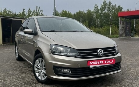 Volkswagen Polo VI (EU Market), 2016 год, 1 185 000 рублей, 4 фотография