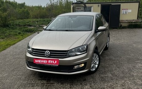 Volkswagen Polo VI (EU Market), 2016 год, 1 185 000 рублей, 3 фотография