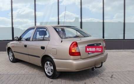 Hyundai Accent II, 2007 год, 455 000 рублей, 3 фотография