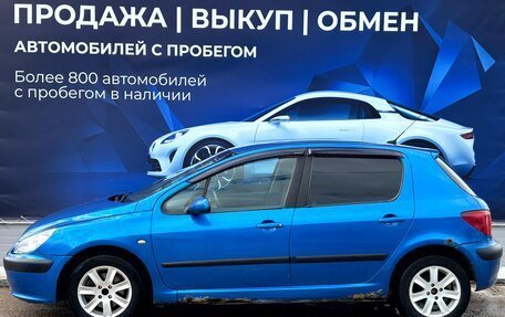 Peugeot 307 I, 2002 год, 245 000 рублей, 6 фотография