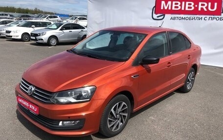 Volkswagen Polo VI (EU Market), 2017 год, 1 295 000 рублей, 1 фотография