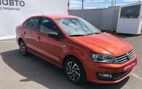 Volkswagen Polo VI (EU Market), 2017 год, 1 295 000 рублей, 3 фотография