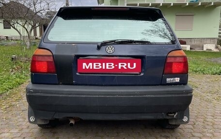 Volkswagen Golf III, 1993 год, 215 000 рублей, 7 фотография