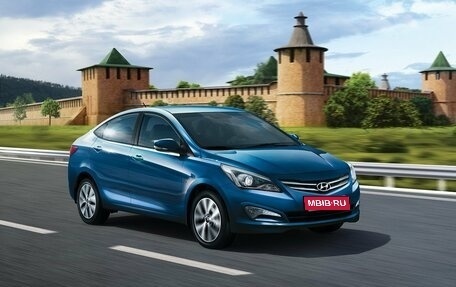 Hyundai Solaris II рестайлинг, 2016 год, 680 000 рублей, 1 фотография