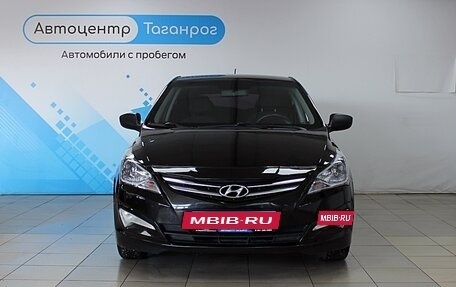 Hyundai Solaris II рестайлинг, 2015 год, 1 349 000 рублей, 2 фотография