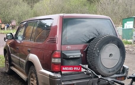 Toyota Land Cruiser Prado 90 рестайлинг, 1997 год, 850 000 рублей, 4 фотография