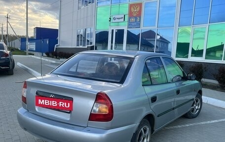 Hyundai Accent II, 2007 год, 400 000 рублей, 3 фотография