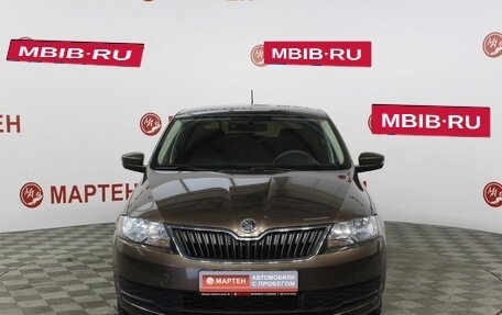 Skoda Rapid I, 2018 год, 1 450 000 рублей, 2 фотография