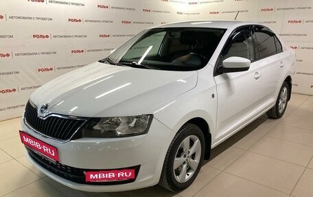 Skoda Rapid I, 2014 год, 1 100 000 рублей, 1 фотография